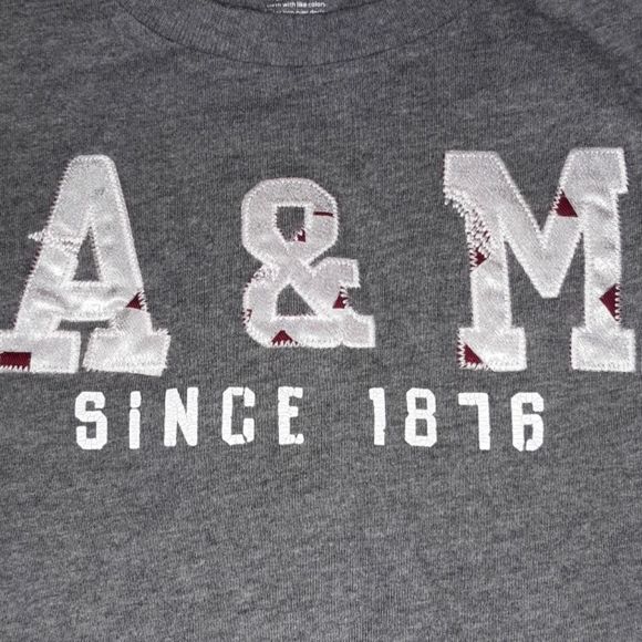 NEW Texas A&M Since 1876 Embroidered‎ TShirt Aggies - Picture 2 of 4